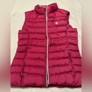 Spyder Pink  Down Puffer Vest